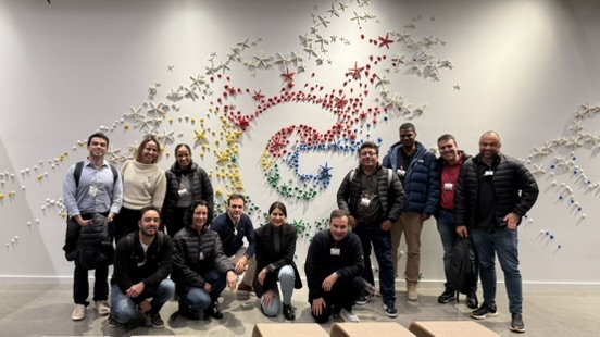 Grupo em visita ao Google